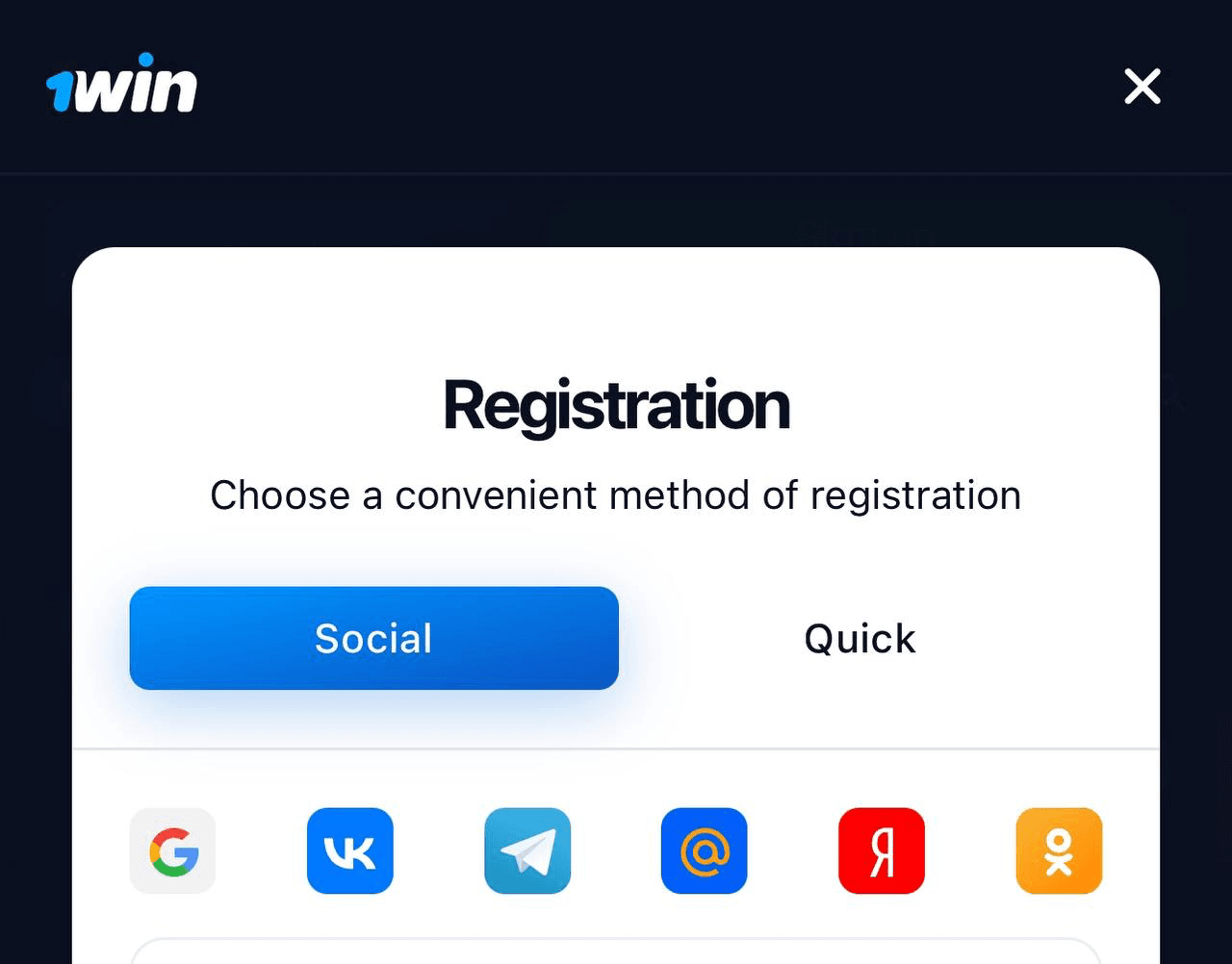 1Win Registration Guide: How to Sign Up & Get Started
