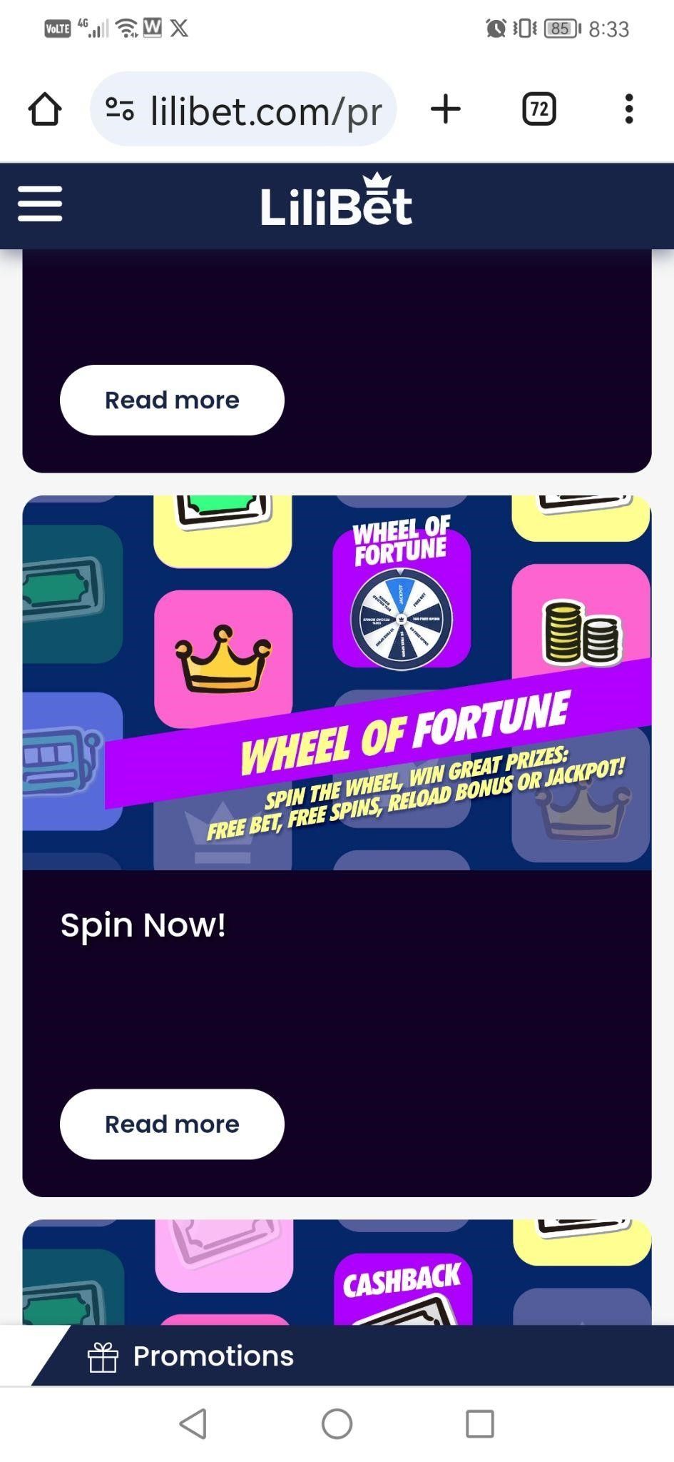 Lilibet casino bonus