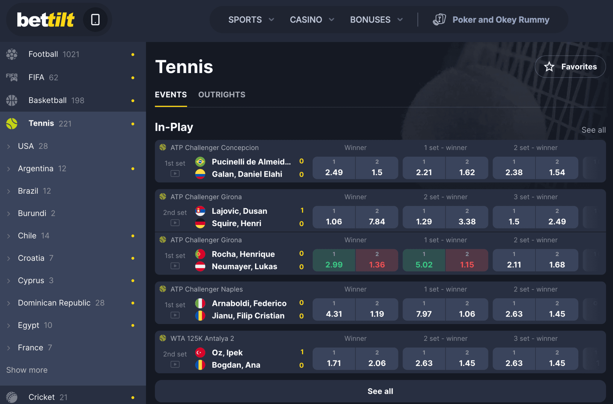 Apostas Esportivas Bettilt