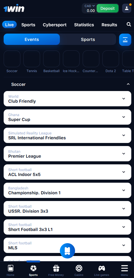 1win Canada Review: Currency Support for International Users