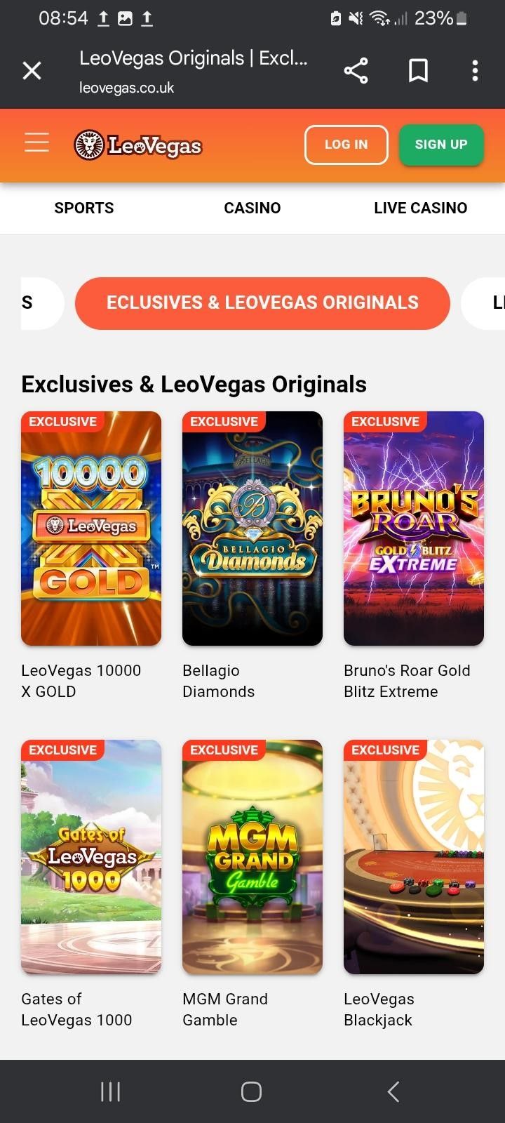 LeoVegas Casino