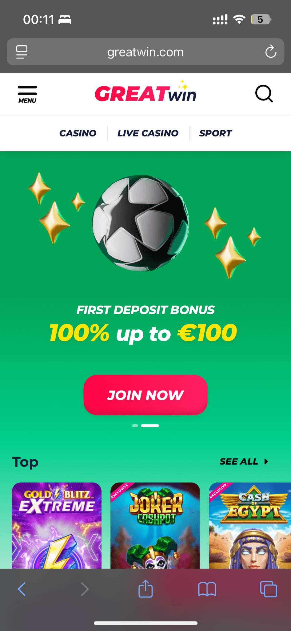 Greatwin casino ελλαδα