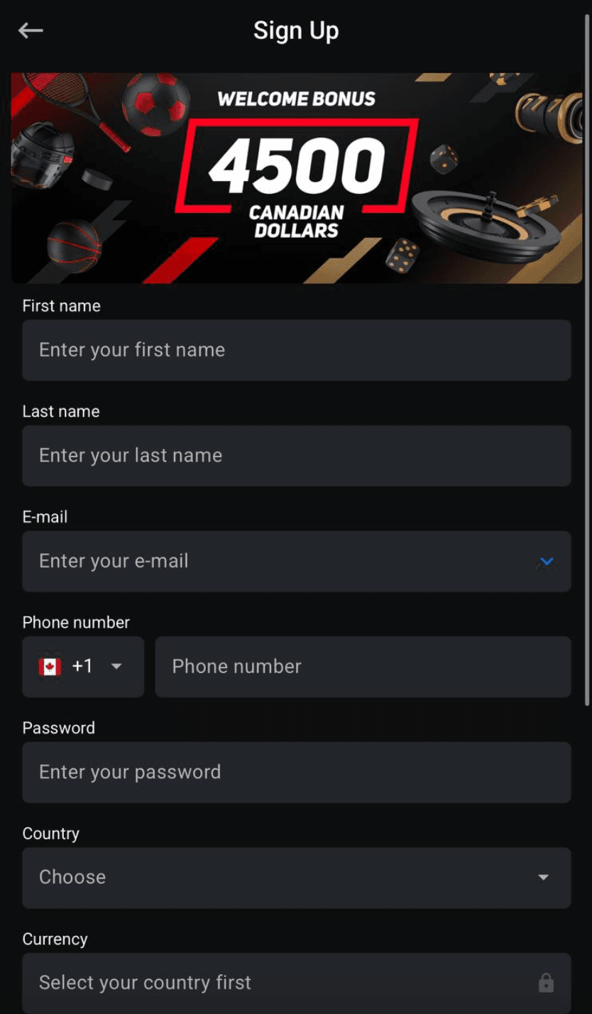 Interface de l
