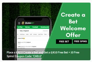 QuinnBet Welcome Bonus