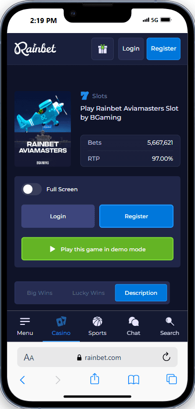 Rainbet app