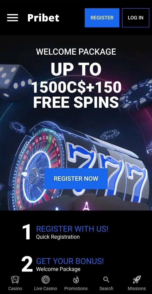 Registrati su Pribet Casinò