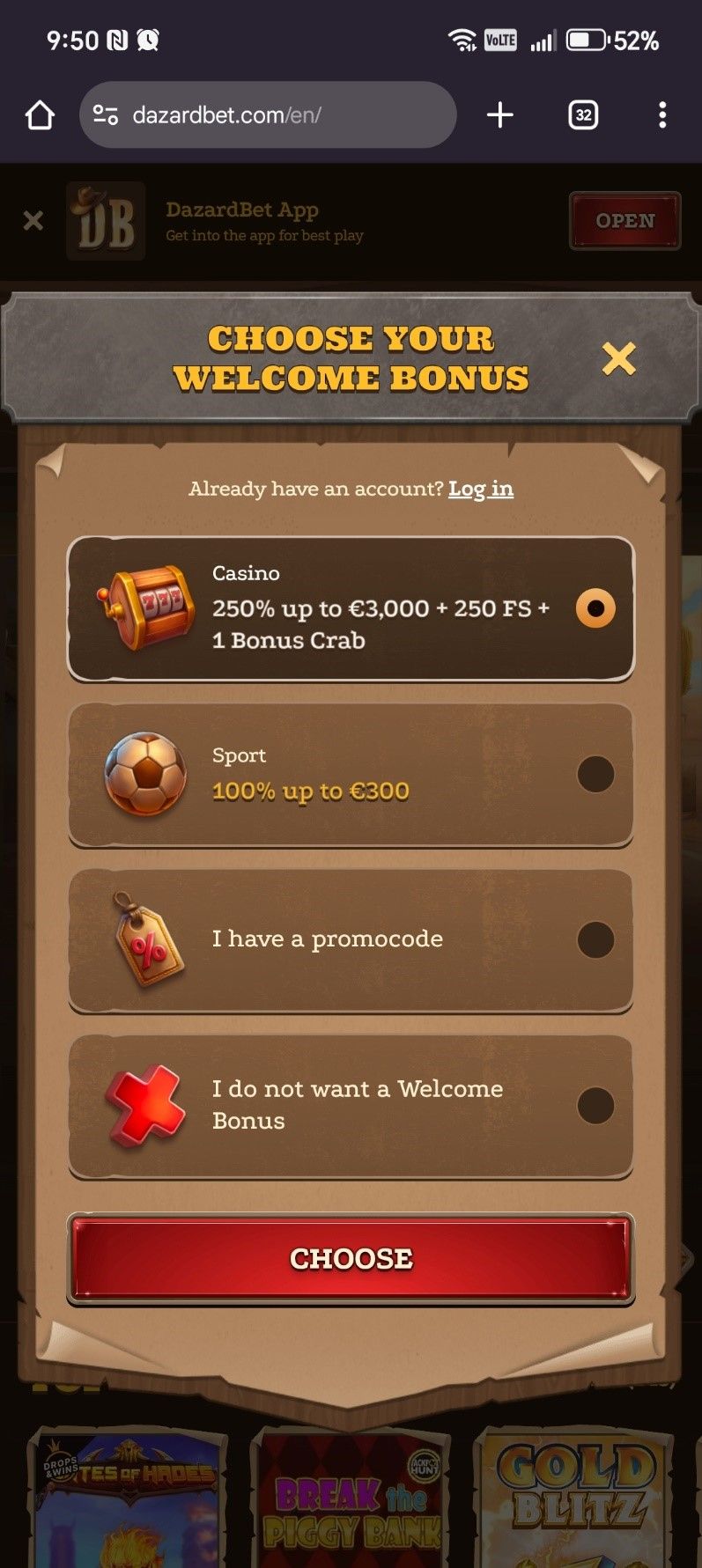 Dazardbet2 Casino Gaming – Review für Spieler aus Deutschland